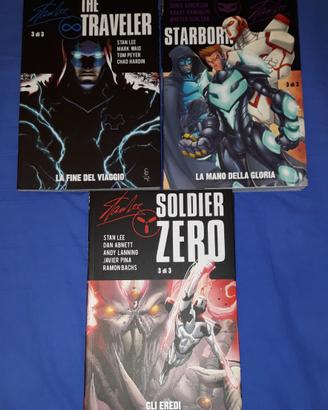 STAN LEE - Traveler, Soldier Zero, Starborn