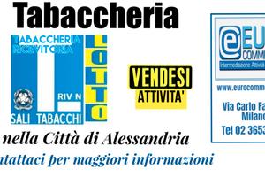 434/25 TABACCHERIA di mq 60 ad Alessandria