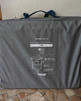 QUECHUA Mobile da cucina campeggio pieghevole S