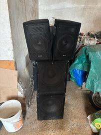 Casse coppia Sub Woofer