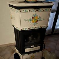 Stufa a legna con forno