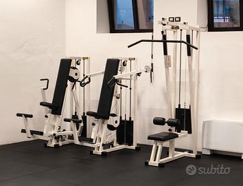 Tecnogym - Lat mach - Chest Press - Shoulder Press