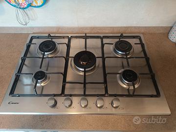 Piano Cottura 5 Fuochi Candy