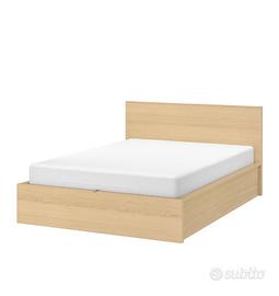 Letto matrimoniale Malm Ikea 160x200  contenitore