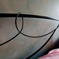 letto in ferro battuto matrimoniale
