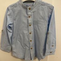 Camicia con collo alla coreana Rebel by Primark