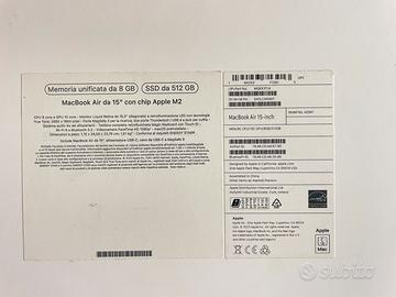 MacBookAir 15”