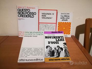 6 Libri PostConcilio Cristianesimo Radicalismo '70