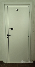 Porta in legno bianca