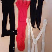 set accessori  x  maschera Burlesque ( 4 pezzi)