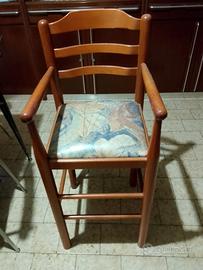 Sedia seggiolone vintage