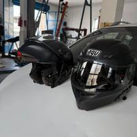 coppia caschi agv modulari