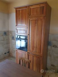 cucina componibile completa in noce nazionale