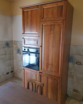 cucina componibile completa in noce nazionale