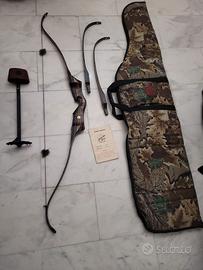 ARCO RICURVO SINISTRO BLACK WIDOW PSA 2 flettenti