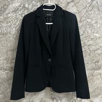 Giacca Blazer Zara Basic Slim Sagomato Nero