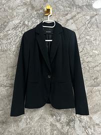 Giacca Blazer Zara Basic Slim Sagomato Nero