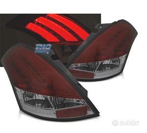 FANALI SUZUKI SWIFT V 10-17 NUOVA BARRE LED ROSSO 