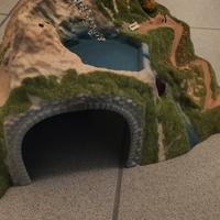 Plastico a forma di montagna 