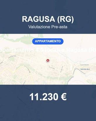 Immobile in asta di 82 m² con box auto a Ragusa