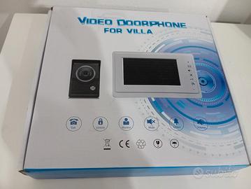 kit videocitofono con monitor 7 