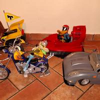 auto moto quad e scafo i Looney tones 
