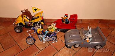 auto moto quad e scafo i Looney tones 