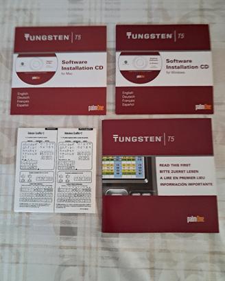 Software installation Cd palm  Tungsten T5