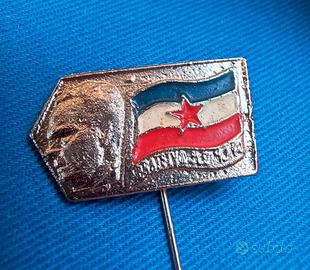 Spilla vintage Yugoslavia Tito 