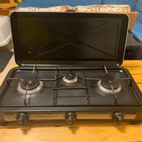 Fornello da campeggio 3 fuochi