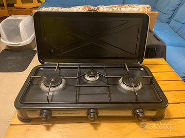 Fornello da campeggio 3 fuochi