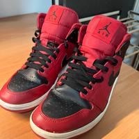 Jordan 1 rosse e nere