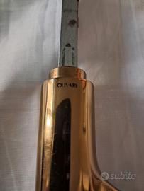 coppia di maniglie in ottone dorato Olivari