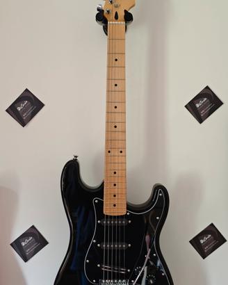 chitarra elettrica Di carlo STNera Black hotrail