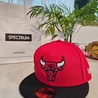Cappellino NEW ERA 59FIFTY NBA CHICAGO BULLS RED