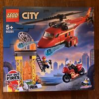 LEGO City 60281 elicottero antincendio