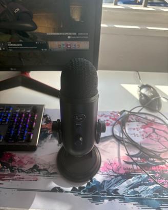 Logitech G Blue Yeti Microfono USB