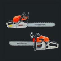 motosega a scoppio, Motore Benzina. 