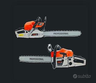 motosega a scoppio, Motore Benzina. 