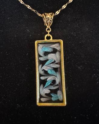 Collana estiva dorata moda