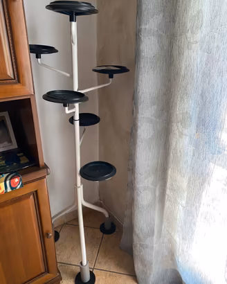 Zanotta: portavasi smontabile ALBERO (bianco)