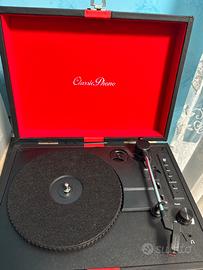 Giradischi Lenco TT-110BKRD (Nero/Rosso)