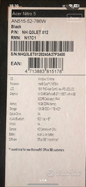 Acer nitro 5