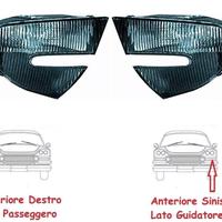 SET 2 FANALE FANALINO FRECCIA ANTERIORE SX DX PER 