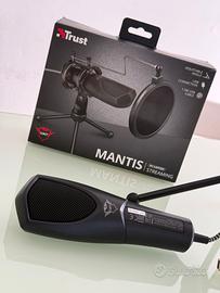 Microfono USB Streaming Trust Mantis GXT 232