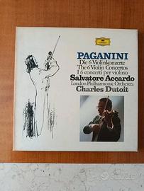 Paganini - I 6 concerti per violino 5 LP - Accardo