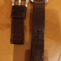 cinturino orologio in cuoio 