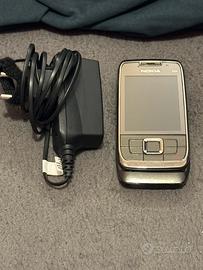 Nokia E66 Vintage Grigio  con Caricatore Originale