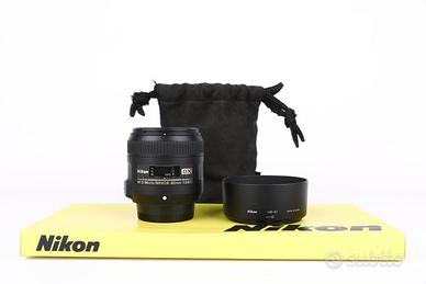 Nikon 40mm f2.8 G Micro DX USATO GARANTITO PER DUE
