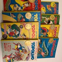Collezione Topolino anni 70 con monete